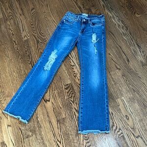 umgee raw hem jean